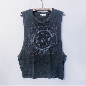 Moon Phase Muscle Tee